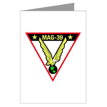 MAG39 - M01 - 02 - Marine Aircraft Group 39 - Greeting Cards (Pk of 10) - Click Image to Close