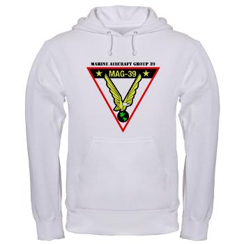 MAG39 - A01 - 03 - Marine Aircraft Group 39 with Text - Hooded Sweatshirt