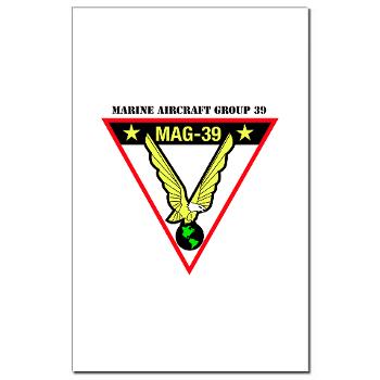 MAG39 - M01 - 02 - Marine Aircraft Group 39 with Text - Mini Poster Print