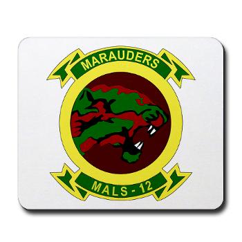 MALS12 - M01 - 03 - Marine Aviation Logistics Squadron 12th Mousepad - Click Image to Close