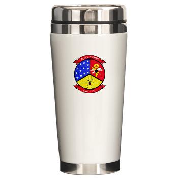 MALS13 - A01 - 01 - USMC - Marine Aviation Logistics Squadron 13 - Ceramic Travel Mug