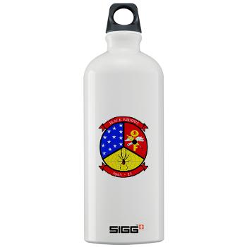 MALS13 - A01 - 01 - USMC - Marine Aviation Logistics Squadron 13 - Sigg Water Bottle 1.0L - Click Image to Close