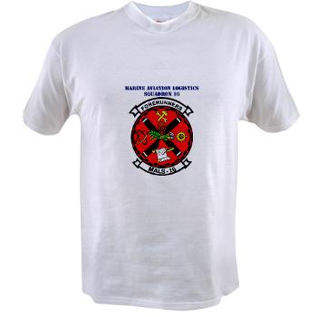MALS16 - A01 - 04 - Marine Aviation Logistics Squadron 16 with Text - Value T-Shirt - Click Image to Close