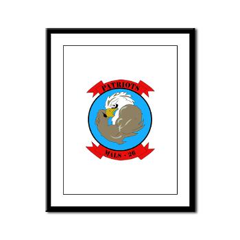 MALS26N - M01 - 02 - Marine Aviation Logistics Squadron 26-NEW Framed Panel Print