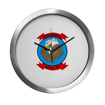 MALS26N - M01 - 03 - Marine Aviation Logistics Squadron 26-NEW Modern Wall Clock