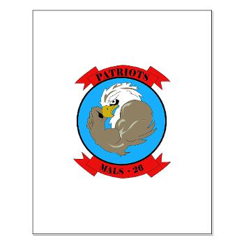 MALS26N - M01 - 02 - Marine Aviation Logistics Squadron 26-NEW Small Poster