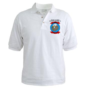 MALS26N - A01 - 04 - Marine Aviation Logistics Squadron 26-NEW with text Golf Shirt