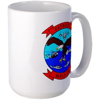 MALS26O - M01 - 03 - Marine Aviation Logistics Squadron 26-OLD (MALS-26) - Large Mug