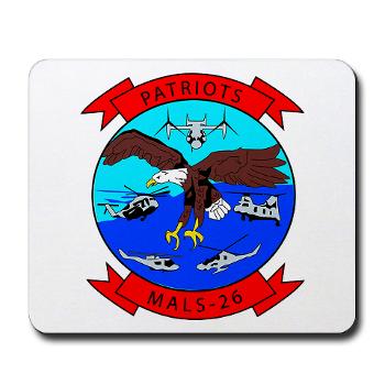 MALS26O - M01 - 03 - Marine Aviation Logistics Squadron 26-OLD (MALS-26) - Mousepad