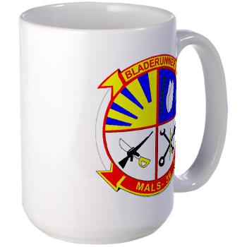 MALS36 - M01 - 03 - Marine Aviation Logistics Squadron 36 - Large Mug