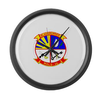 MALS36 - M01 - 03 - Marine Aviation Logistics Squadron 36 - Large Wall Clock