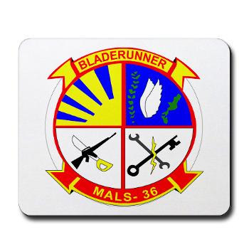 MALS36 - M01 - 03 - Marine Aviation Logistics Squadron 36 - Mousepad - Click Image to Close