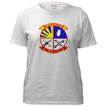 MALS36 - A01 - 04 - Marine Aviation Logistics Squadron 36 - Women's T-Shirt
