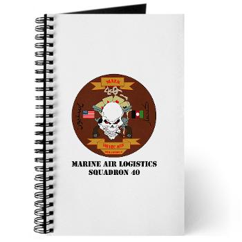 MALS40 - M01 - 02 - Marine Aviation Logistics Squadron 40 (MALS-40) with Text Journal - Click Image to Close