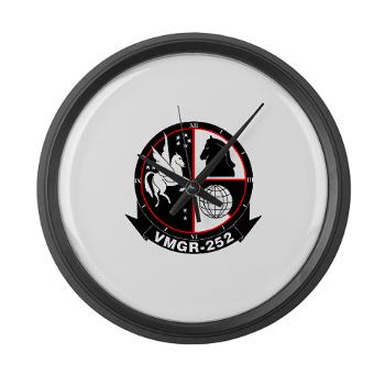 MARTS252 - M01 - 04 - Marine Aerial Refueler Transport Squadron 252 - Large Wall Clock - Click Image to Close