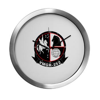 MARTS252 - M01 - 04 - Marine Aerial Refueler Transport Squadron 252 - Modern Wall Clock - Click Image to Close