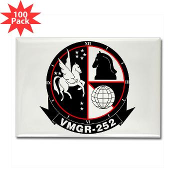 MARTS252 - M01 - 01 - Marine Aerial Refueler Transport Squadron 252 - Rectangle Magnet (100 pack) - Click Image to Close
