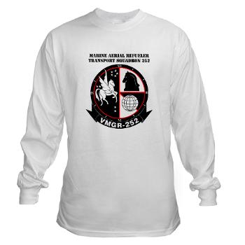 MARTS252 - A01 - 04 - Marine Aerial Refueler Transport Squadron 252 with Text - Long Sleeve T-Shirt - Click Image to Close