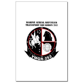 MARTS252 - M01 - 02 - Marine Aerial Refueler Transport Squadron 252 with Text - Mini Poster Print - Click Image to Close