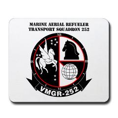 MARTS252 - M01 - 04 - Marine Aerial Refueler Transport Squadron 252 with Text - Mousepad