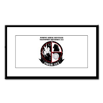 MARTS252 - M01 - 02 - Marine Aerial Refueler Transport Squadron 252 with Text - Small Framed Print - Click Image to Close