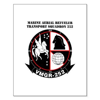 MARTS252 - M01 - 02 - Marine Aerial Refueler Transport Squadron 252 with Text - Small Poster