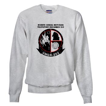 MARTS252 - A01 - 04 - Marine Aerial Refueler Transport Squadron 252 with Text - Sweatshirt