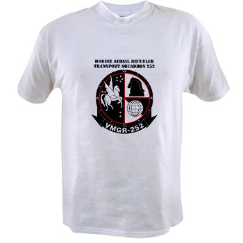 MARTS252 - A01 - 04 - Marine Aerial Refueler Transport Squadron 252 with Text - Value T-shirt - Click Image to Close