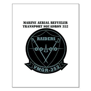 MARTS352 - A01 - 01 - USMC - Marine Aerial Refueler Transport Sqdrn 352 with Text - Small Poster