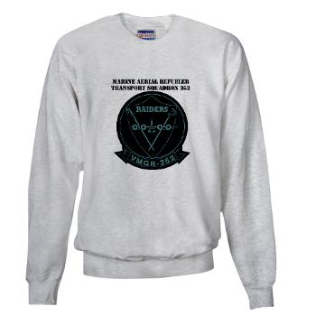 MARTS352 - A01 - 01 - USMC - Marine Aerial Refueler Transport Sqdrn 352 with Text - Sweatshirt - Click Image to Close