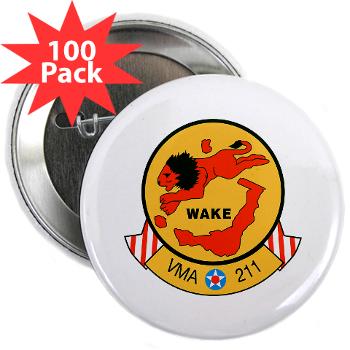 MAS211 - M01 - 01 - Marine Attack Squadron 211 2.25" Button (100 pack)