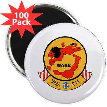 MAS211 - M01 - 01 - Marine Attack Squadron 211 2.25" Magnet (100 pack)