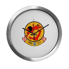 MAS211 - M01 - 03 - Marine Attack Squadron 211 Modern Wall Clock - Click Image to Close