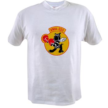 MAS223 - A01 - 04 - Marine Attack Squadron 223 (VMA-223) - Value T-shirt