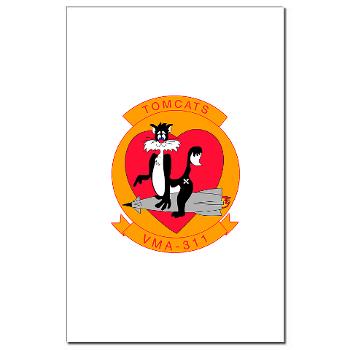 MAS311 - M01 - 02 - Marine Attack Squadron 311 Mini Poster Print