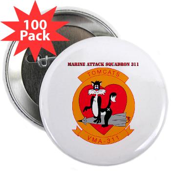 MAS311 - M01 - 01 - Marine Attack Squadron 311 with text 2.25" Button (100 pack)