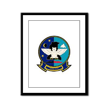 MAS513 - M01 - 02 - Marine Attack Squadron 513 - Framed Panel Print - Click Image to Close