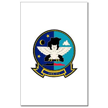 MAS513 - M01 - 02 - Marine Attack Squadron 513 - Mini Poster Print - Click Image to Close