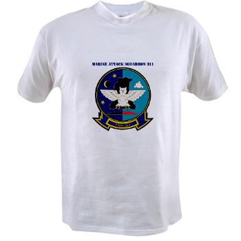 MAS513 - A01 - 04 - Marine Attack Squadron 513 with Text - Value T-Shirt - Click Image to Close