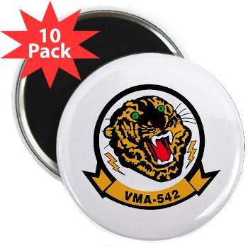 MAS542 - A01 - 01 - Marine Attack Squadron 542 - 2.25" Magnet (10 pack) - Click Image to Close