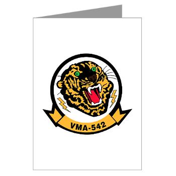 MAS542 - A01 - 01 - Marine Attack Squadron 542 - Greeting Cards (Pk of 10) - Click Image to Close