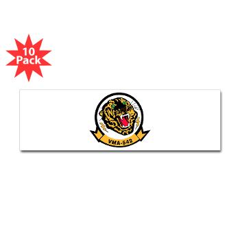 MAS542 - A01 - 01 - Marine Attack Squadron 542 - Sticker (Bumper 50 pk) - Click Image to Close
