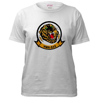 MAS542 - A01 - 01 - Marine Attack Squadron 542 - Women's T-Shirt - Click Image to Close