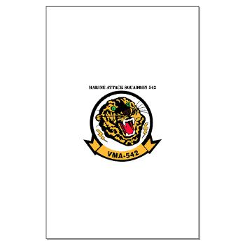 MAS542 - A01 - 01 - Marine Attack Squadron 542 with Text - Large Poster - Click Image to Close