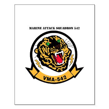 MAS542 - A01 - 01 - Marine Attack Squadron 542 with Text - Small Poster
