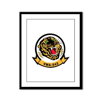 MAS542 - M01 - 02 - Marine Attack Squadron 542 (VMA-542) - Framed Panel Print