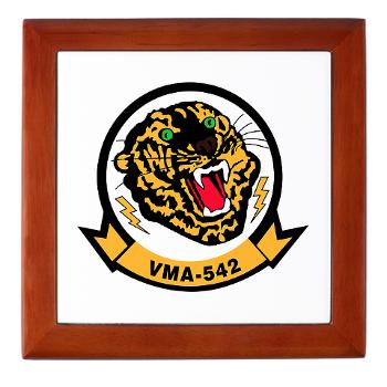 MAS542 - M01 - 03 - Marine Attack Squadron 542 (VMA-542) - Keepsake Box