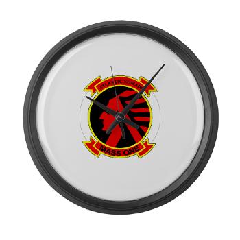 MASS1 - M01 - 03 - Marine Air Support Squadron 1 (MASS-1) - Large Wall Clock - Click Image to Close