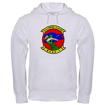 MASS3 - A01 - 03 - Marine Air Support Squadron 3 - Hooded Sweatshirt - Click Image to Close