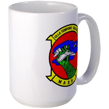 MASS3 - M01 - 03 - Marine Air Support Squadron 3 - Large Mug - Click Image to Close